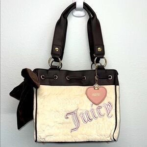 Juicy Couture | Vintage Dreams Tote Bag. Daydreamer In Cream